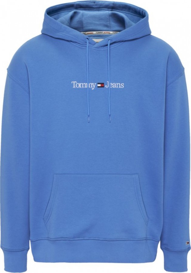 Afbeelding van DM0DM15013 Regular Linear C4H Mesmerizing Blue Sweater Hoodie Tommy Hilfiger Jeans