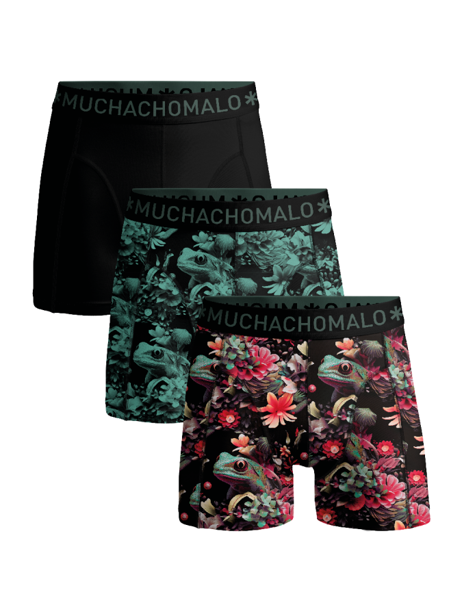 Afbeelding van U-Poison Frog1010 01 3-Pack - Heren Boxers -  Muchachomalo