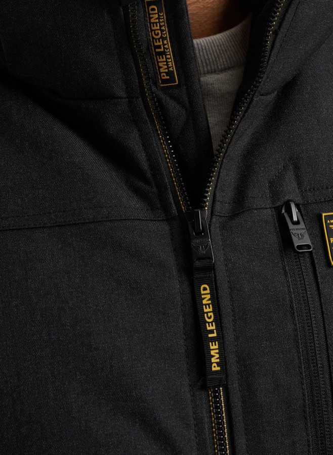 Afbeelding van PJA2508106 5438 - STRATOR Melange - Heren Jack Semi Lang - PME LEGEND