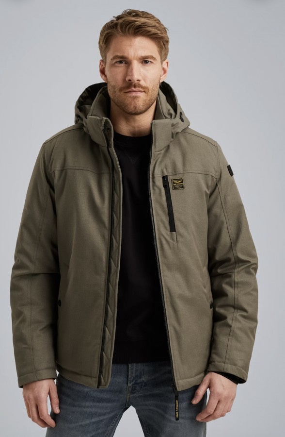 Afbeelding van PJA2508106 8011 - STRATOR Melange Heren Jack Semi Lang - PME LEGEND