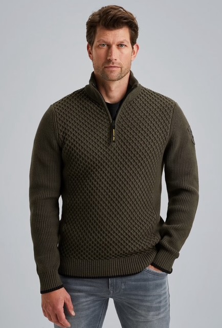 Afbeelding van PKW2509324 8039 - Heren Trui Half Zip - PME LEGEND