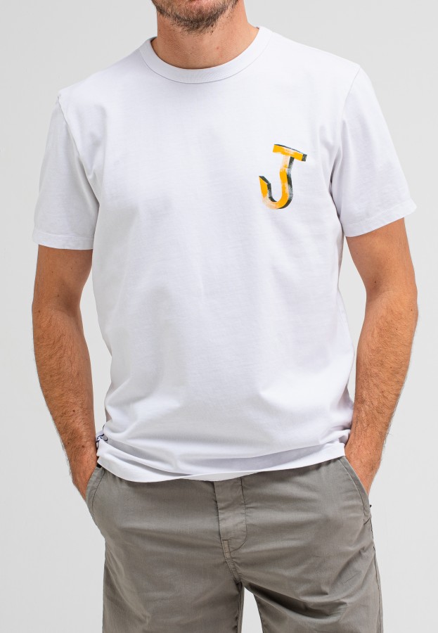 Afbeelding van BOB X MVG Chain Hook Tee -  Titan White -  Butcher of Blue