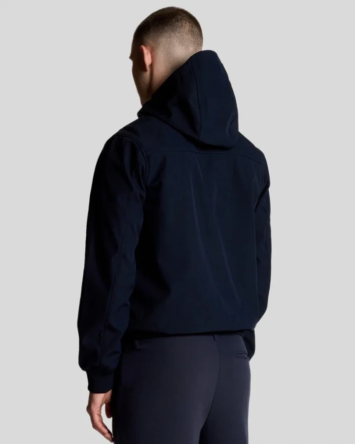 Afbeelding van JK2110V Fleece Back Softshell Jacket - Dark Navy - Lyle & Scott