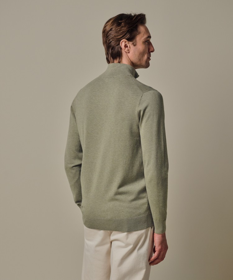 Afbeelding van PPXJ10008D - PULLOVER - HALF ZIP - Trui - PROFUOMO