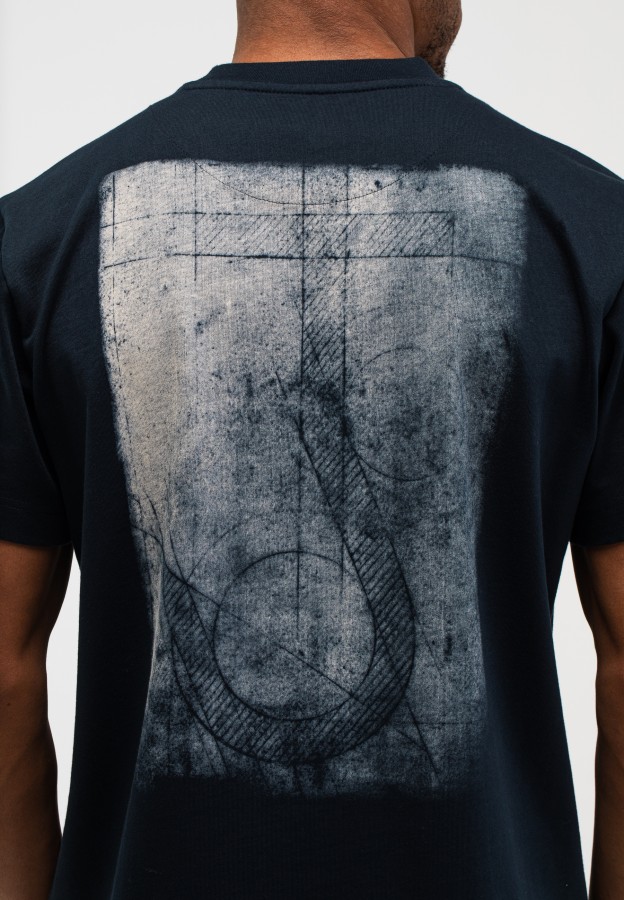 Afbeelding van M2613036 - Army Cyan - Loose Tee - O-Neck - Butcher of Blue