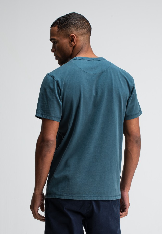 Afbeelding van 2012001 - Army Tee - Schmutz Blue - T-Shirt - Butcher of Blue