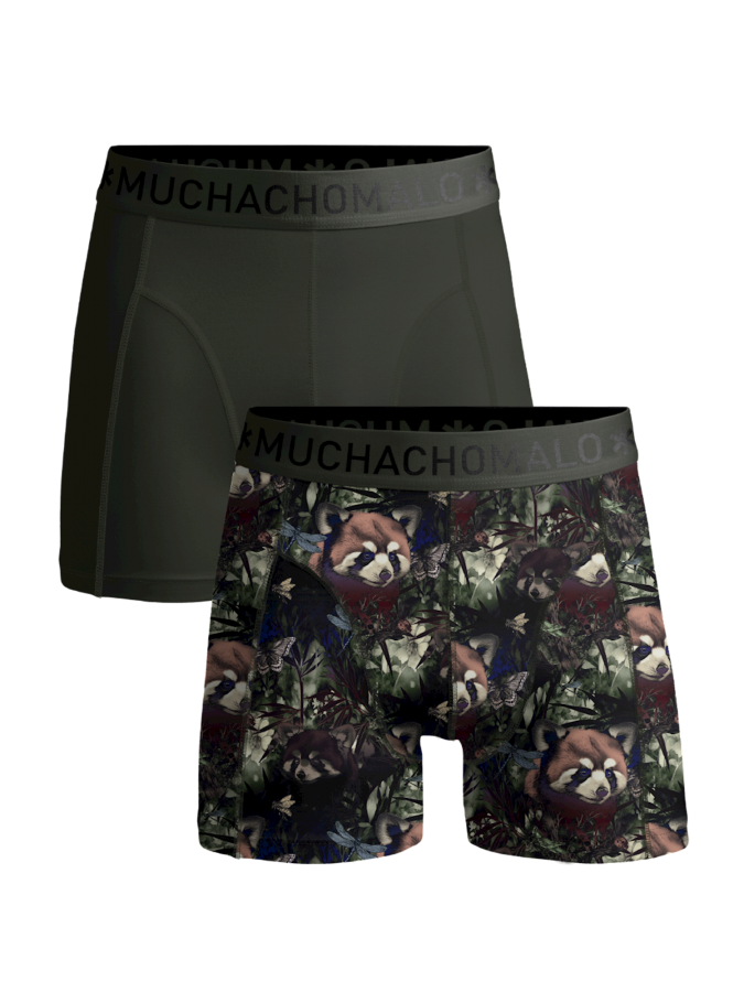 Afbeelding van RED PANDA 1010-01 Print Grey - Heren Boxers - Muchachomalo