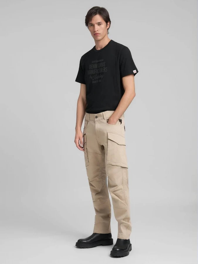 Afbeelding van M9873A Heren Cargo Khaki - Model JOE - REPLAY