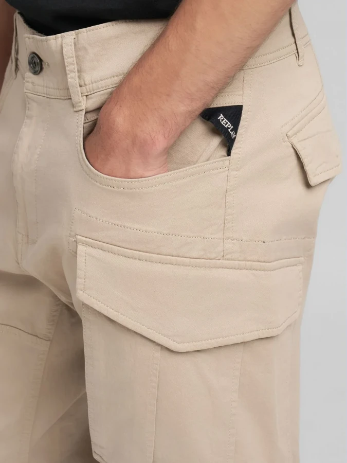 Afbeelding van M9873A Heren Cargo Khaki - Model JOE - REPLAY