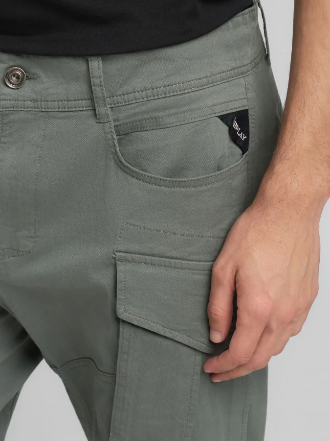 Afbeelding van M9873A Heren Cargo Pant Model JOE - REPLAY