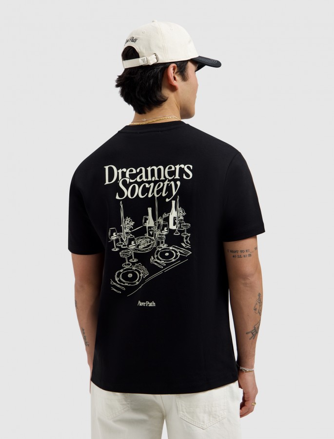 Afbeelding van 26010111 - 02 - T-Shirt - Dinner Society - Pure Path