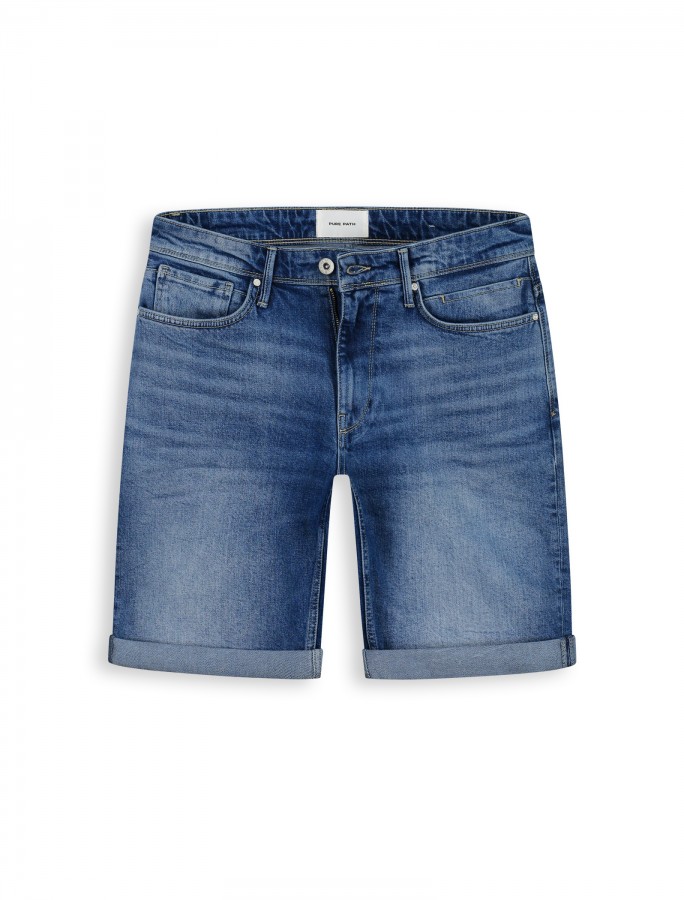 Afbeelding van W1645 - 83 - Heren - The Miles - Slim Fit - Short - Pure Path