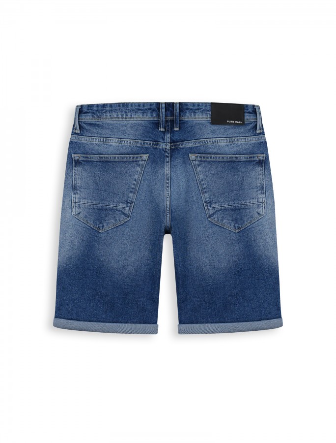 Afbeelding van W1645 - 83 - Heren - The Miles - Slim Fit - Short - Pure Path