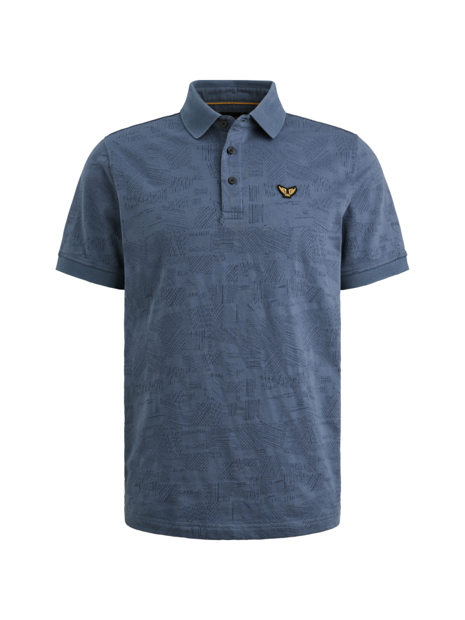 Afbeelding van PPSS2603883 - 7013 -  Polo  - Jacquard Jersey - PME LEGEND