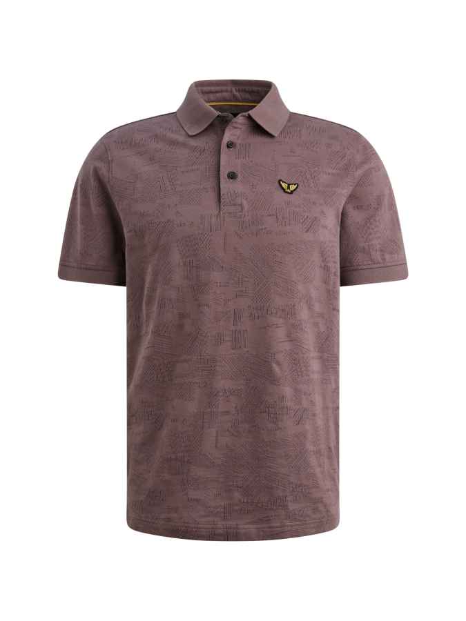 Afbeelding van PPSS2603883 - 4323 - Heren  - Polo - Jacquard Jersey - PME LEGEND.