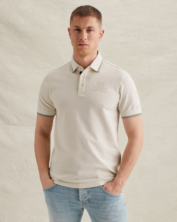 Afbeelding van PPSS2604867 - 7001 - Polo  - Stretch Pique - PME LEGEND