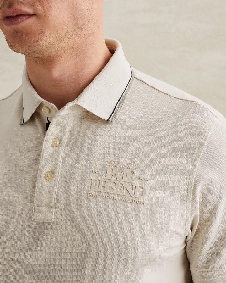 Afbeelding van PPSS2604867 - 7001 - Polo  - Stretch Pique - PME LEGEND