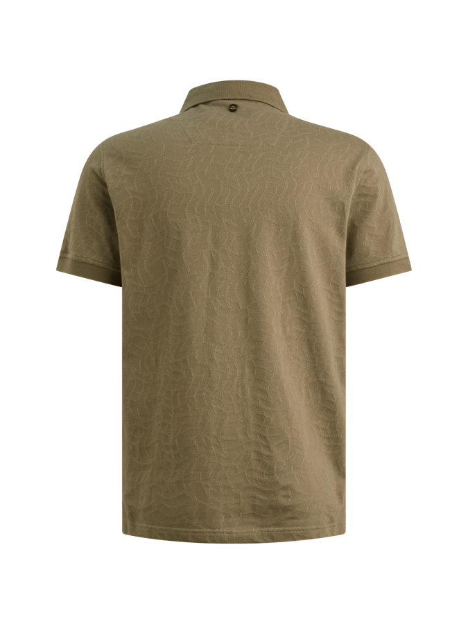 Afbeelding van PPSS2605860 - 6389 - Polo - Short Sleeve - Jersey Jacquard - PME LEGEND.