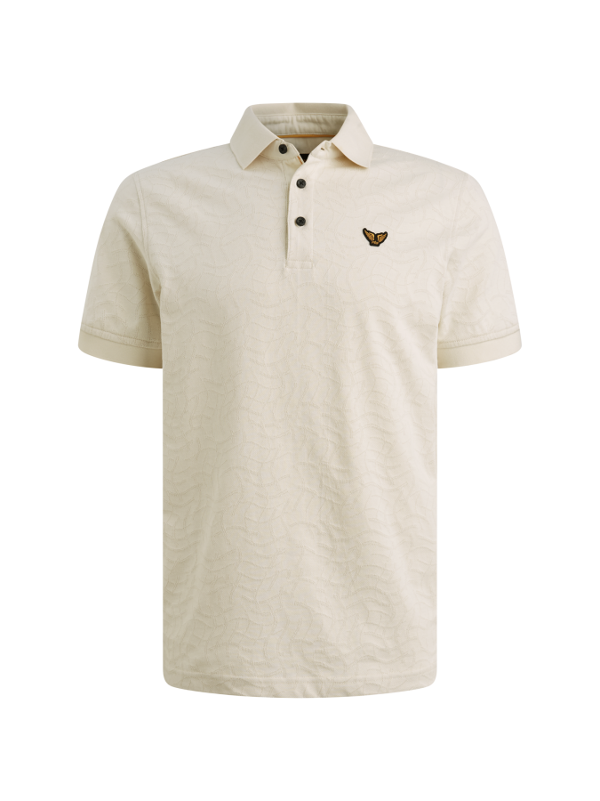 Afbeelding van PPSS2605860 - 7001 -  Polo - Short Sleeve - Jersey Jacquard - PME LEGEND.