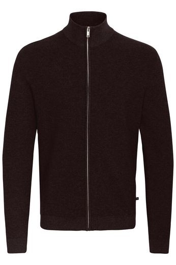 Afbeelding van 30207778 MAlagoon cardigan 191018 Granache Brown - Heren Vest - Matinique