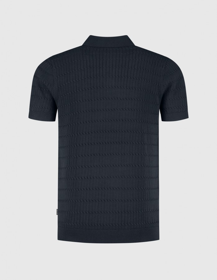 Afbeelding van OLIVER 70003  DARK NAVY - Heren Polo Trui - Saint Steve