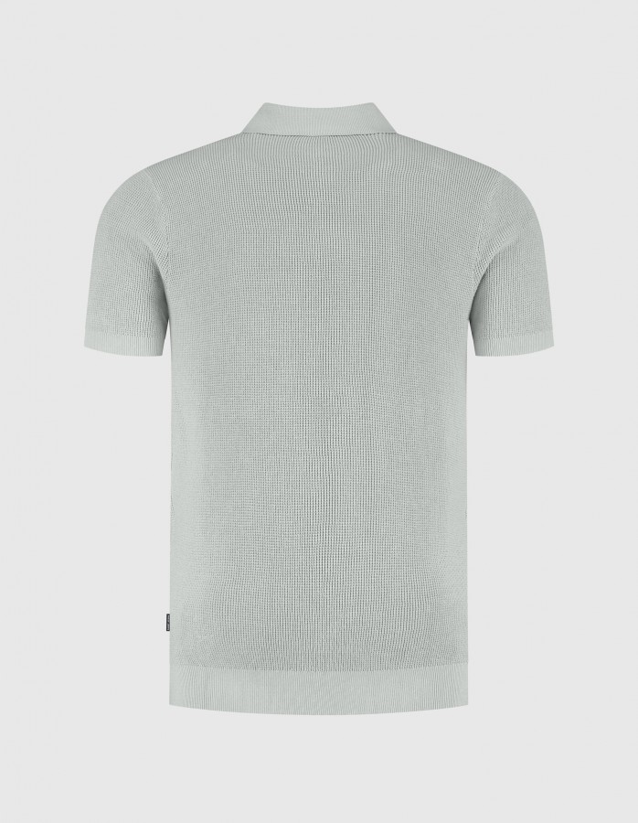 Afbeelding van SIETSE 60030 COOL GREEN Heren Polo Trui - Saint Steve