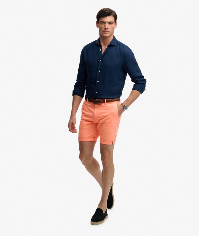 Afbeelding van M7110486A - Premium Chino - Washed Peach - SuperDry