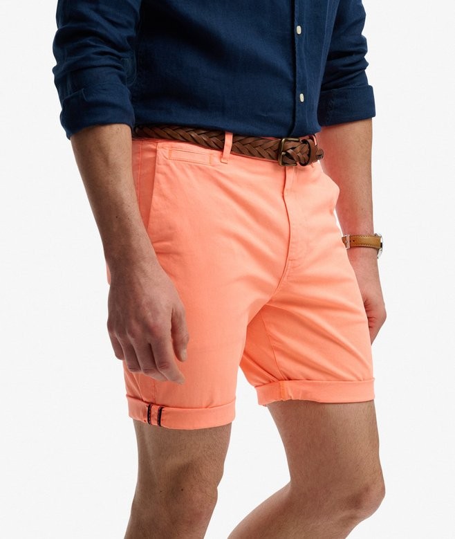 Afbeelding van M7110486A - Premium Chino - Washed Peach - SuperDry