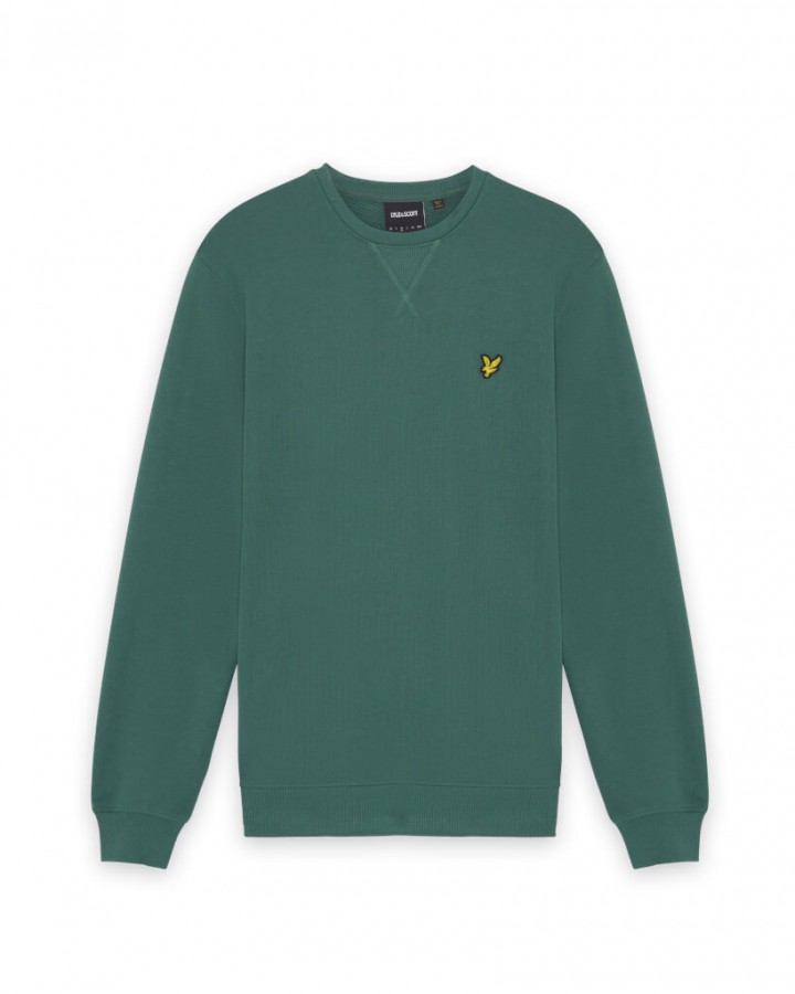 Afbeelding van ML424VOG Crew Neck Everglade W130 - Heren Sweater - Lyle & Scott