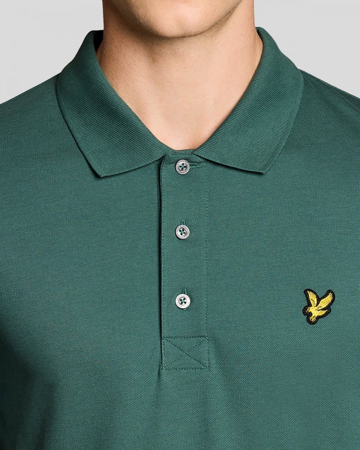 Afbeelding van SP400VOG - Everglade - Plain Polo - Lyle & Scott