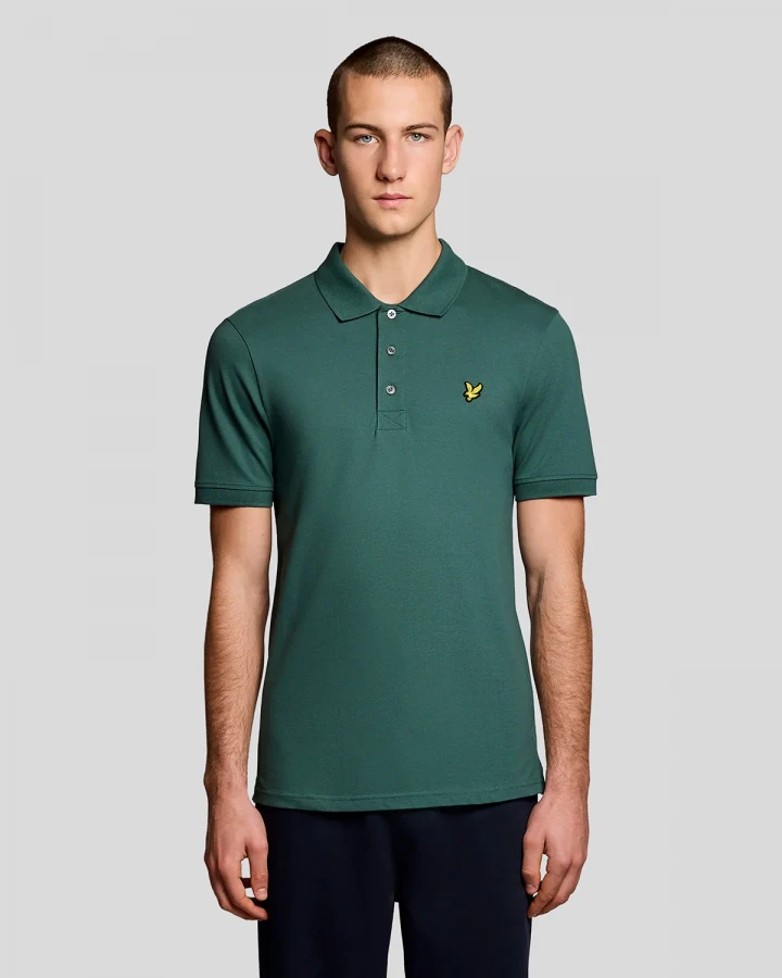 Afbeelding van SP400VOG - Everglade - Plain Polo - Lyle & Scott
