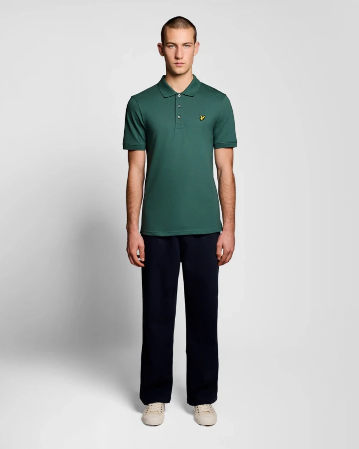 Afbeelding van SP400VOG - Everglade - Plain Polo - Lyle & Scott