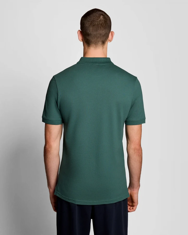 Afbeelding van SP400VOG - Everglade - Plain Polo - Lyle & Scott