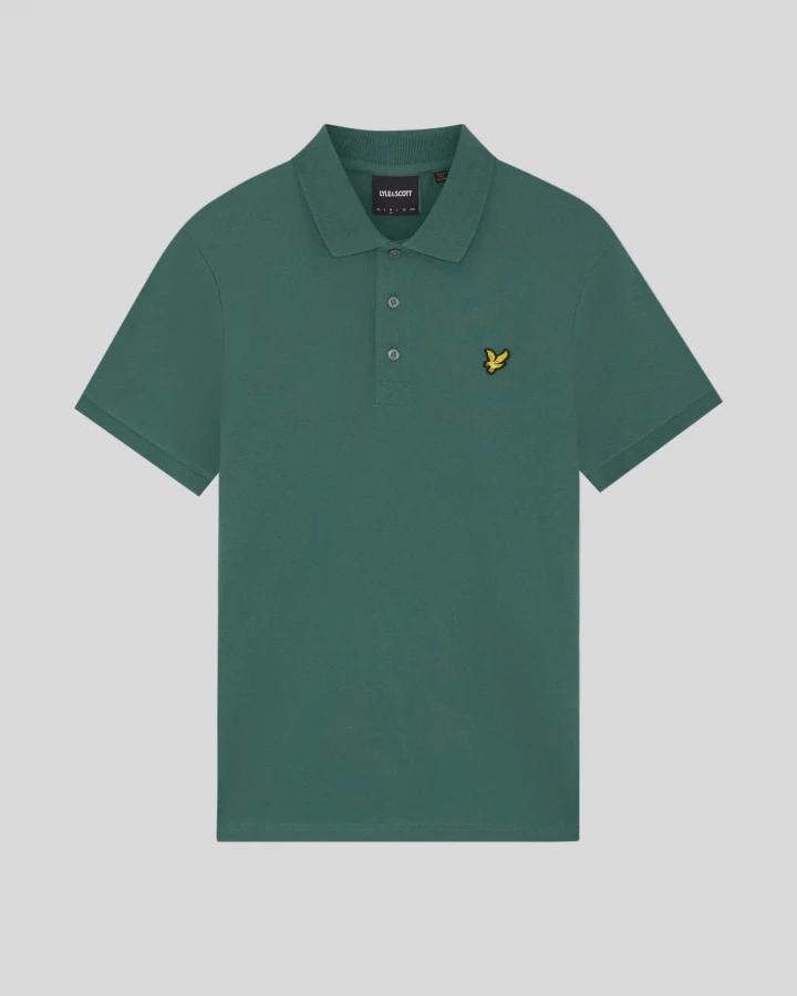 Afbeelding van SP400VOG - Everglade - Plain Polo - Lyle & Scott