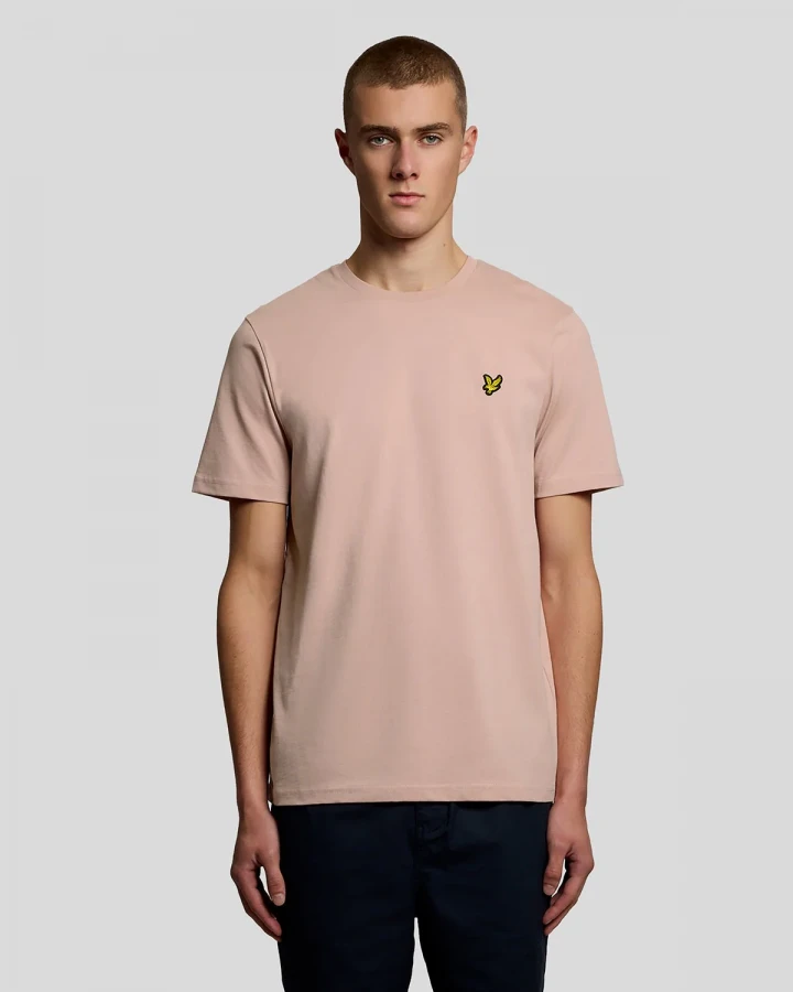 Afbeelding van TS400VOG - Plain T-shirt - Pink Grapefruit - Lyle & Scott