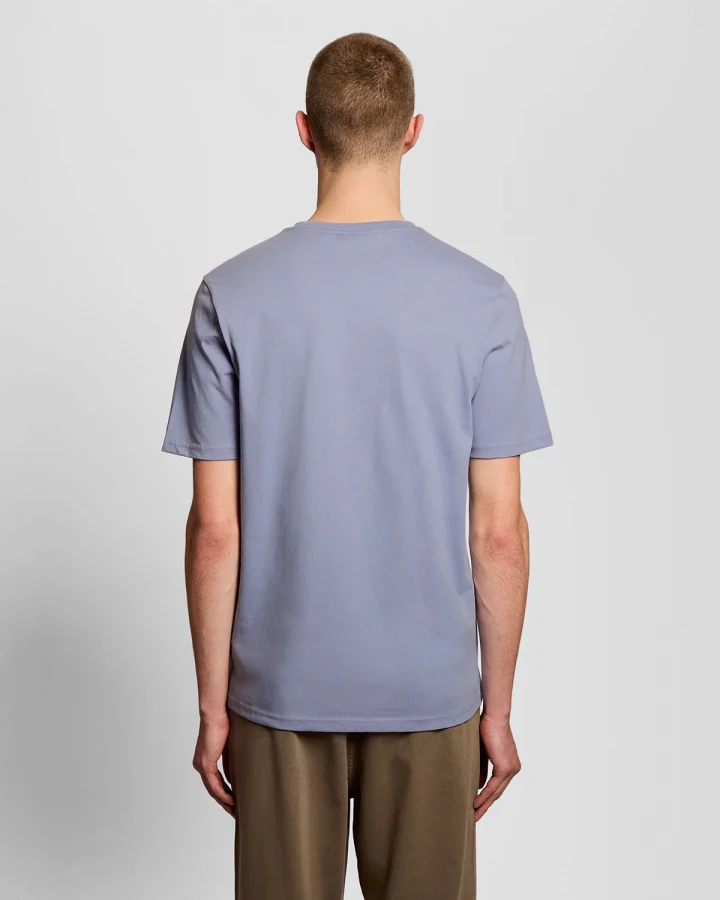 Afbeelding van TS400VOG - Bubble Blue - Plain T-shirt - Lyle & Scott