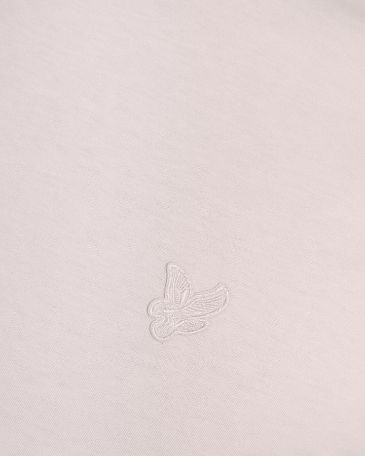 Afbeelding van TS2255TON Superfine tee - Light Pink W488 - T-Shirt Fancy - Lyle & Scott