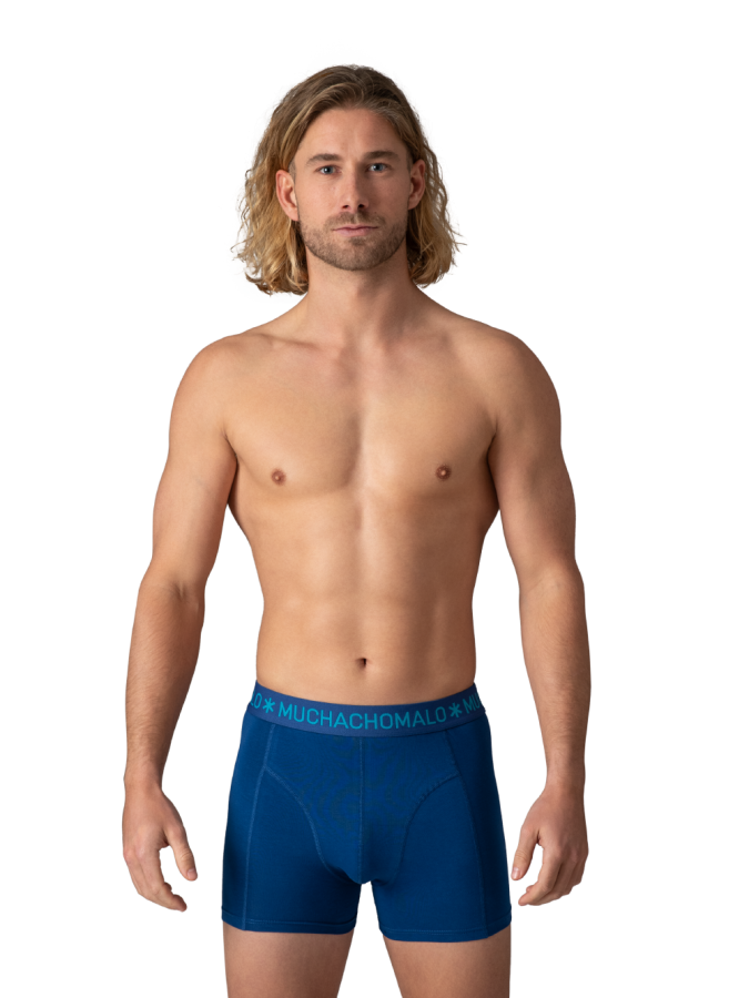 Afbeelding van Muchachomalo - 10-PACK  Boxers Solid: - Black - Blue - Green - Orange - Purple 