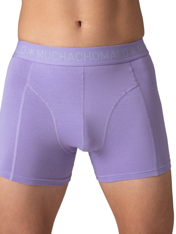 Afbeelding van Muchachomalo - 10-PACK  Boxers Solid: - Black - Blue - Green - Orange - Purple 