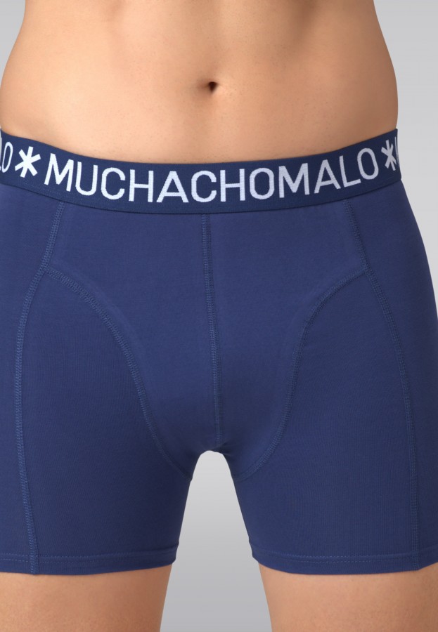 Afbeelding van 5-Pack - Solid1010 - Blue Green Print - Boxers - Muchachomalo