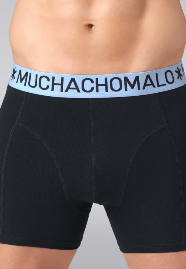 Afbeelding van 5-Pack - Solid1010 - Black - Boxers - Muchachomalo