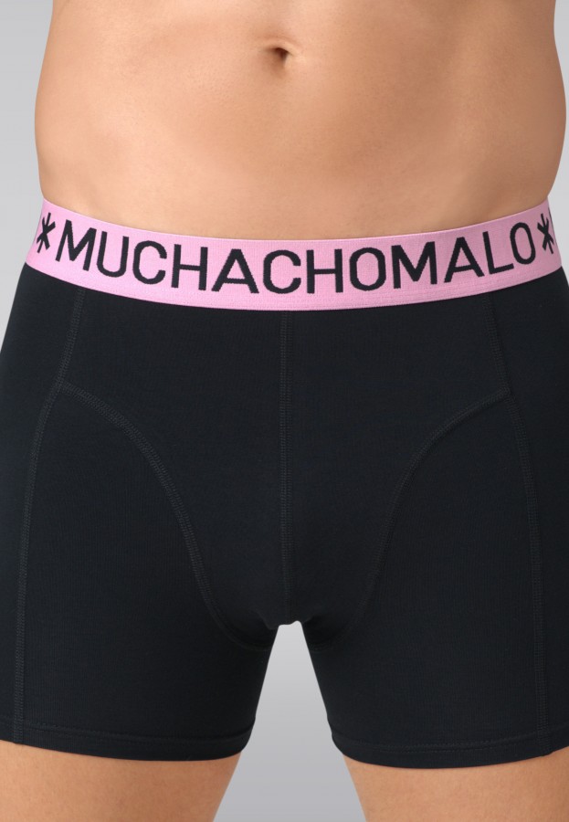 Afbeelding van 5-Pack - Solid1010 - Black - Boxers - Muchachomalo