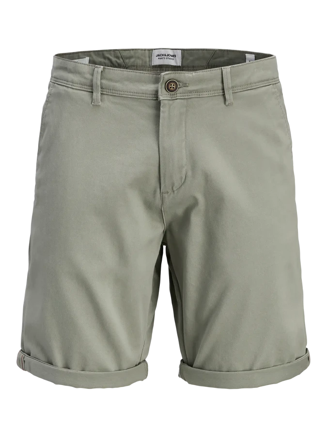Afbeelding van 12165604 - BOWIE - Solid Vetiver - Short - Jack & Jones
