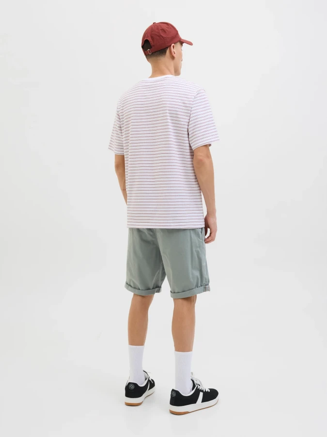 Afbeelding van 12165604 - BOWIE - Solid Vetiver - Short - Jack & Jones