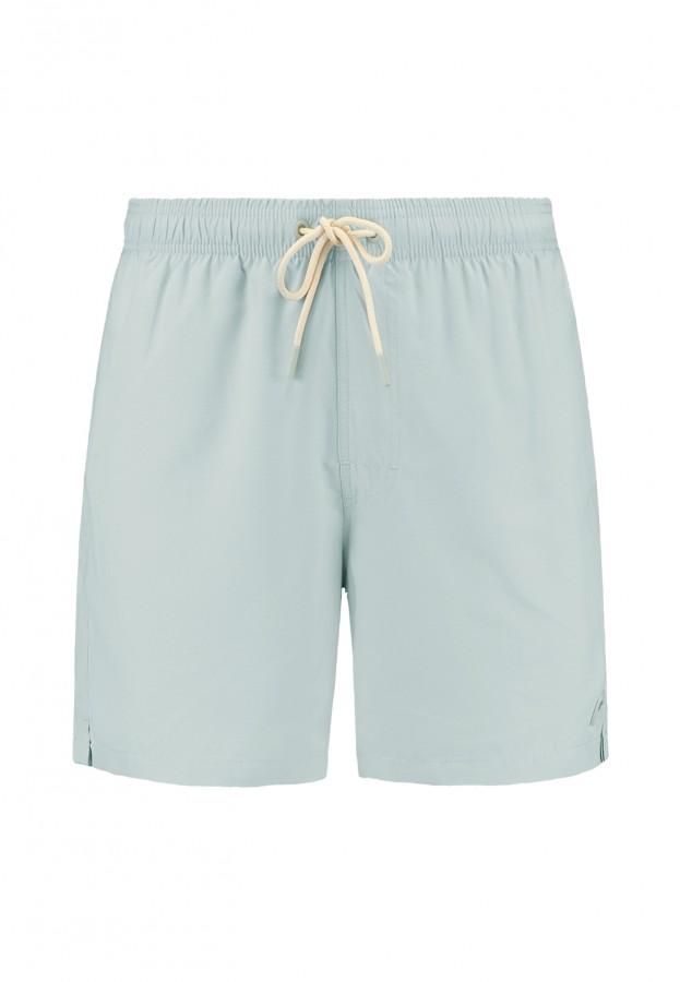Afbeelding van 1525107100 MIKE SOLID-  7015 Green Seafoam - Swim Short -Shiwi