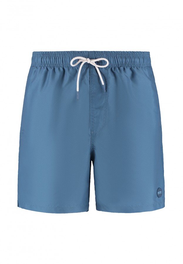 Afbeelding van 1525107100 - MIKE SOLID - 6046 - Blue State - Swim Short - Shiwi