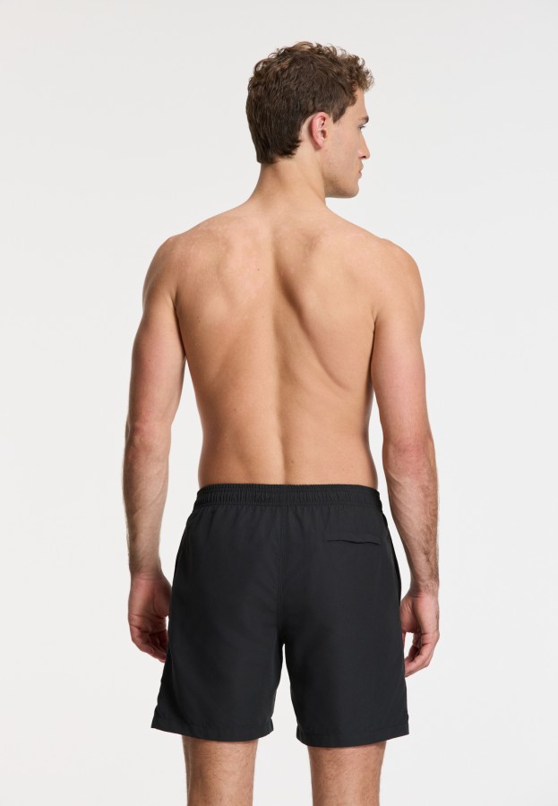 Afbeelding van 1525107100 MIKE SOLID 9031 Black Cove Heren Short - Shiwi