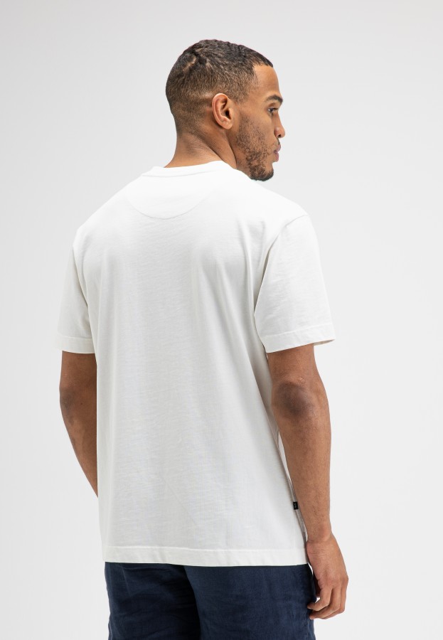 Afbeelding van Plaque Loose Tee M2614035 Titan White 112 - T-Shirt - Butcher of Blue