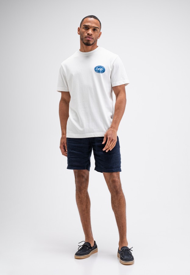 Afbeelding van Plaque Loose Tee M2614035 Titan White 112 - T-Shirt - Butcher of Blue