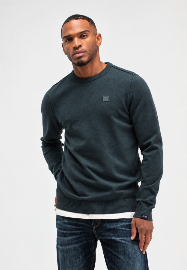 Afbeelding van M2626101 Conda Green - Clifden Crew  - Trui - Butcher of Blue